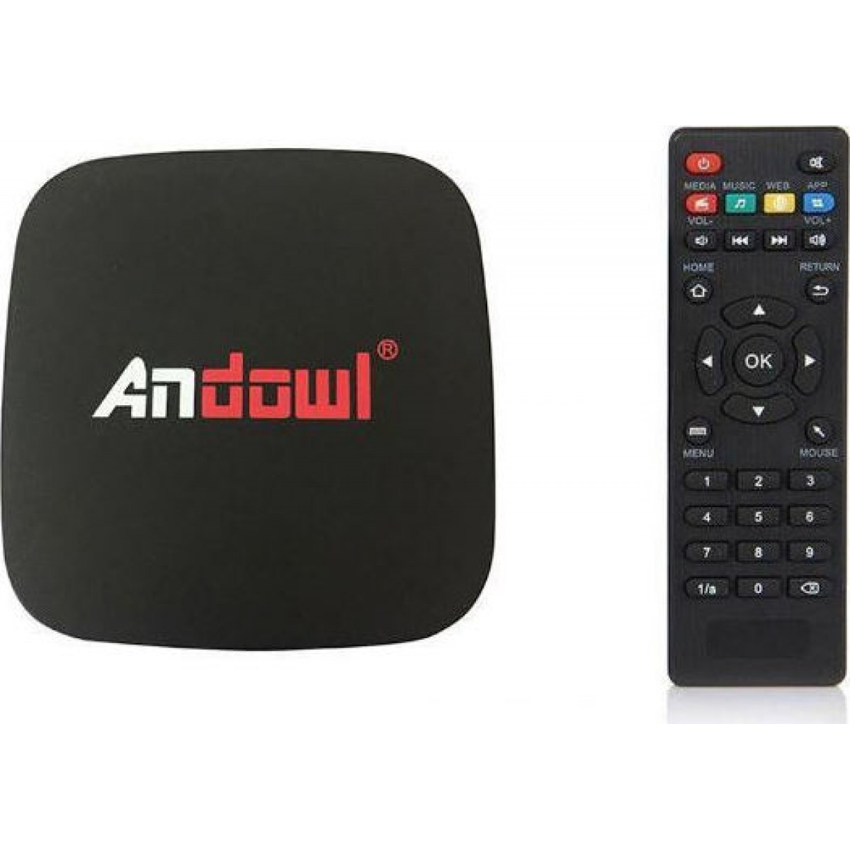 android tv box lite 4k hd 7.1.2 smart tv wifi andowl q4 16gb